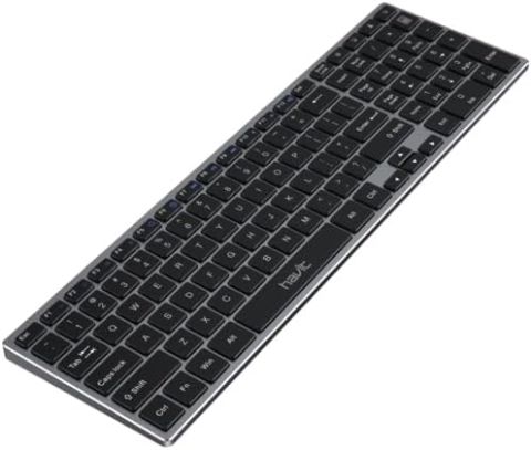 Havit KB263BT Kablosuz Bluetooth Klavye Uzay Grisi