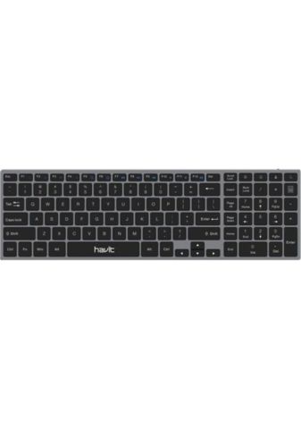 Havit KB263BT Kablosuz Bluetooth Klavye Uzay Grisi