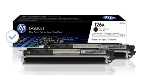 Hp CE310AD Toner Kartuş Siyah (126A) 2'li
