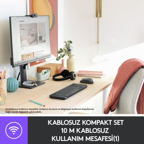 Logitech MK220 Klavye Mouse Kablosuz  920-003163