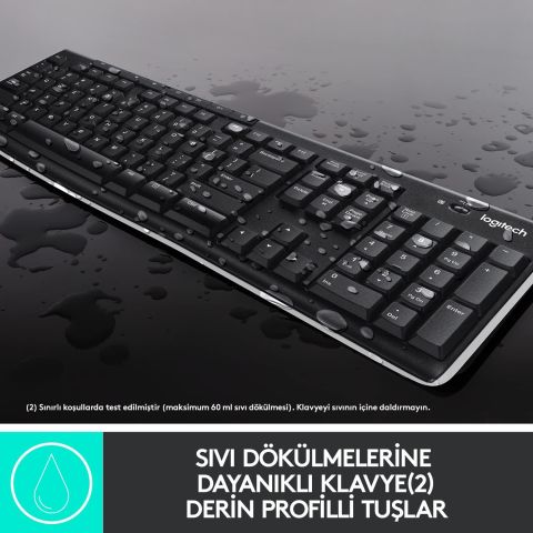 Logitech MK270 Klavye Mouse Kablosuz 920-004525
