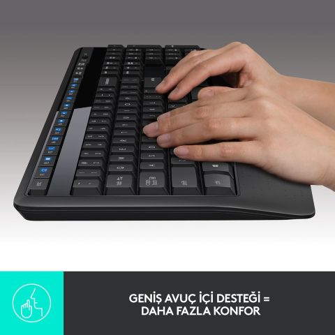 Logitech MK345 KlavyeMouse Set Kablosuz 920-006514