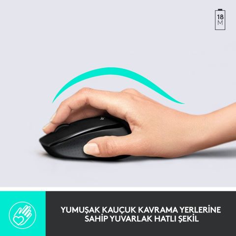 Logitech MK345 Klavye Mouse Set Kablosuz 920-006514