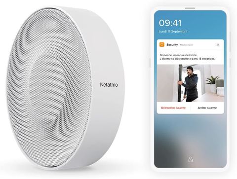 Netatmo NIS01-EU Akıllı İç Mekan Siren