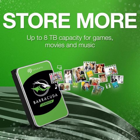 Seagate BarraCuda ST4000DM004 SATA 3.0 5400 RPM 3.5'' 4 TB Harddisk