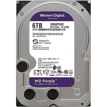 WD Purple 7X24 3,5 6TB 64MB SATA