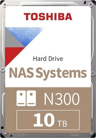 Toshiba N300 HDWG11AUZSVA SATA 3.0 7200 RPM 3.5'' 10 TB Harddisk