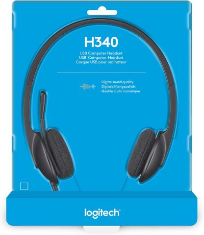 Logitech H340 Mikrofonlu Kulaklık Siyah 981-000475