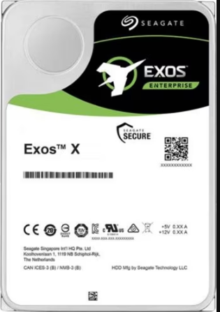 Seagate Exos ST12000NM001G SATA 3.0 7200 RPM 3.5'' 12 TB Harddisk