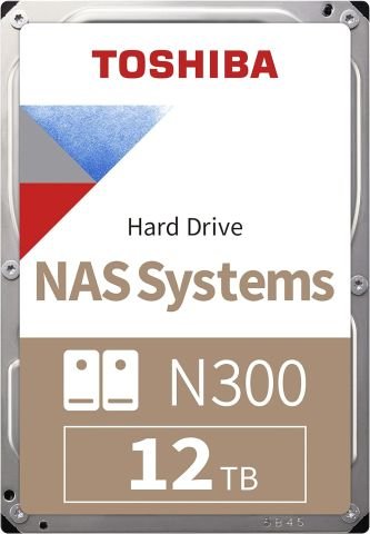 Toshiba N300 HDWG21CUZSVA SATA 3.0 7200 RPM 3.5'' 12 TB Harddisk