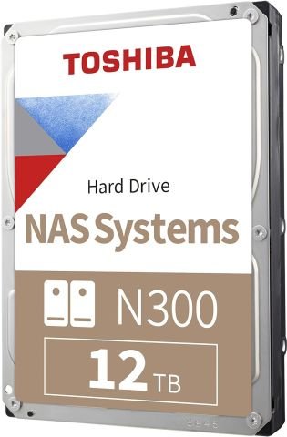 Toshiba N300 HDWG21CUZSVA SATA 3.0 7200 RPM 3.5'' 12 TB Harddisk