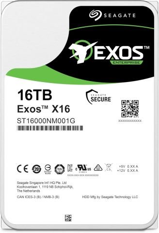 Seagate Exos ST16000NM000J SATA 3.0 7200 RPM 3.5'' 16 TB Harddisk *16
