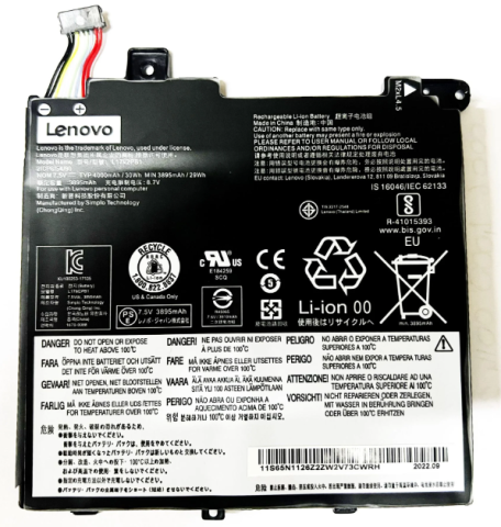 Lenovo ideapad V330-14IKB 81B0, V130-14IGM 81HM V130-14IKB 81HQ L17M2PB1 L17C2PB1 L17L2PB1 Batarya Pil Orijinal