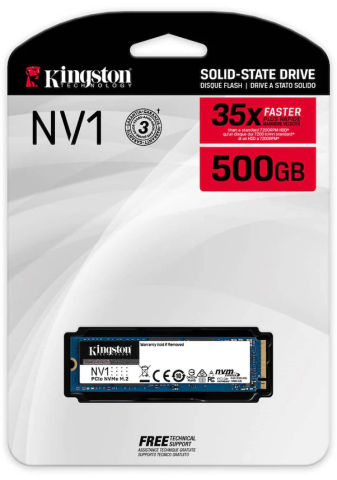 Kingston NV1 SNVS/500G PCI-Express 3.0 500 GB M.2 SSD