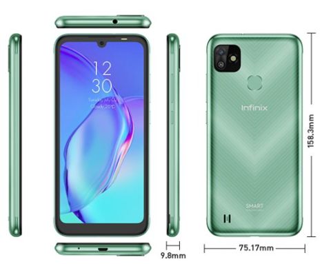 Infinix Smart HD 2021 32 GB Yeşil