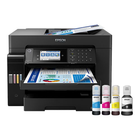 Epson EcoTank L15160 Wi-Fi + Tarayıcı + Fotokopi + Faks Çok Fonksiyonlu Tanklı Mürekkep Püskürtmeli Yazıcı