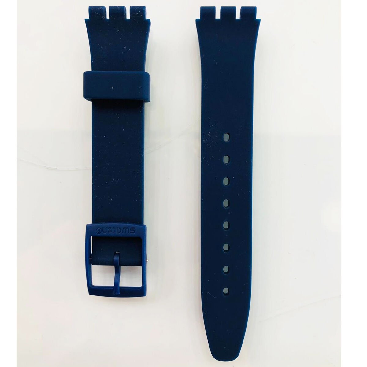 Swatch AGN Lacivert Silikon Kordon