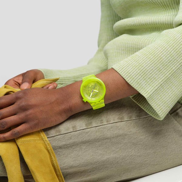Swatch SB05J103 Yellow Joy Unisex Kol Saati