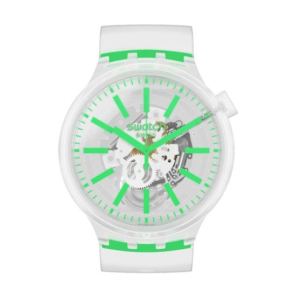 Swatch SO27E104 Plastik Silikon Erkek Kol Saati