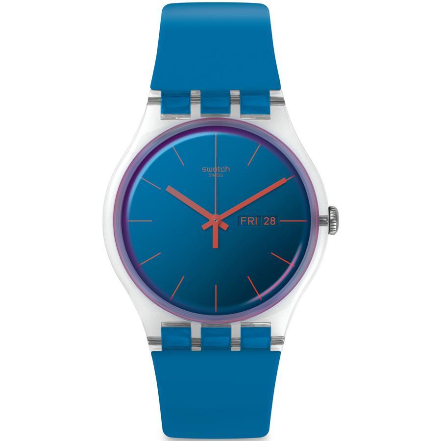 Swatch SUOK711 PolaBlue Plastik Silikon Kol Saati