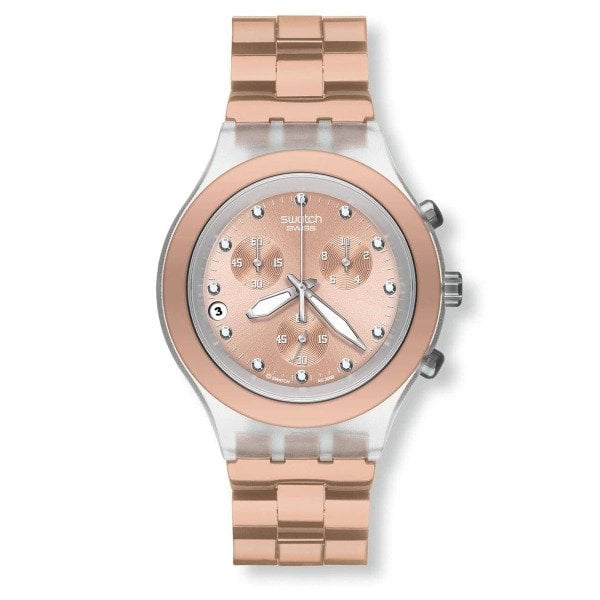 Swatch SVCK4047AG Full-Blooded Caramel Rose Kadın Kol Saati