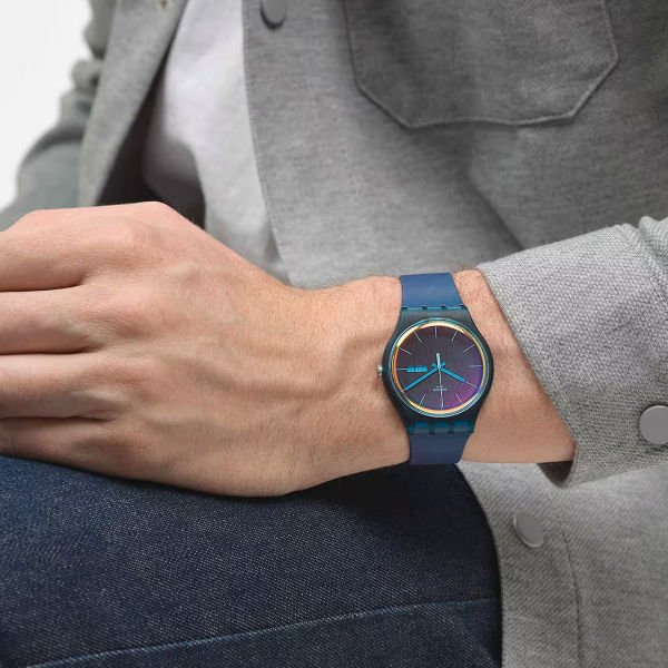 Swatch FADE TO TEAL SO29N708 Kol Saati