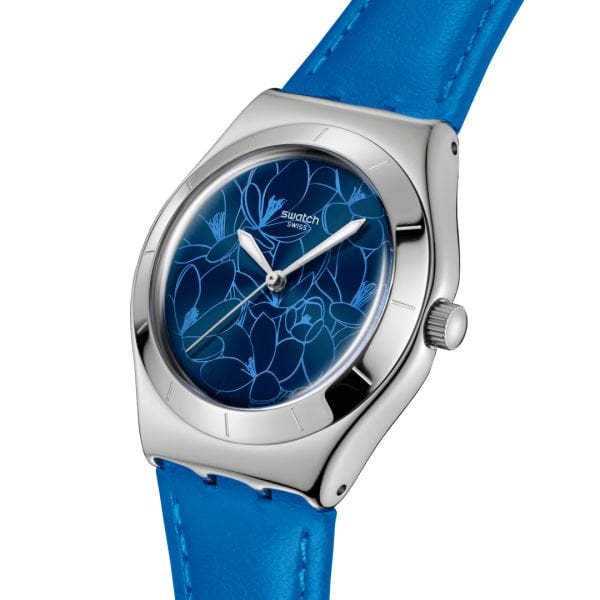 Swatch YLS235 BLUE PETAL PROMISE Kol Saati