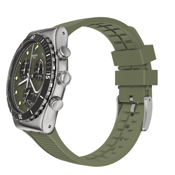 Swatch YVS488 BACK IN KHAKI Kol Saati