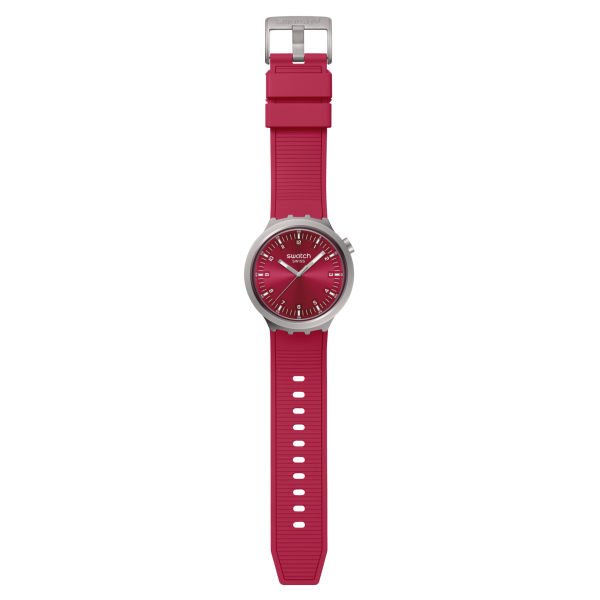 Swatch SB07S104 SCARLET SHIMMER Kol Saati