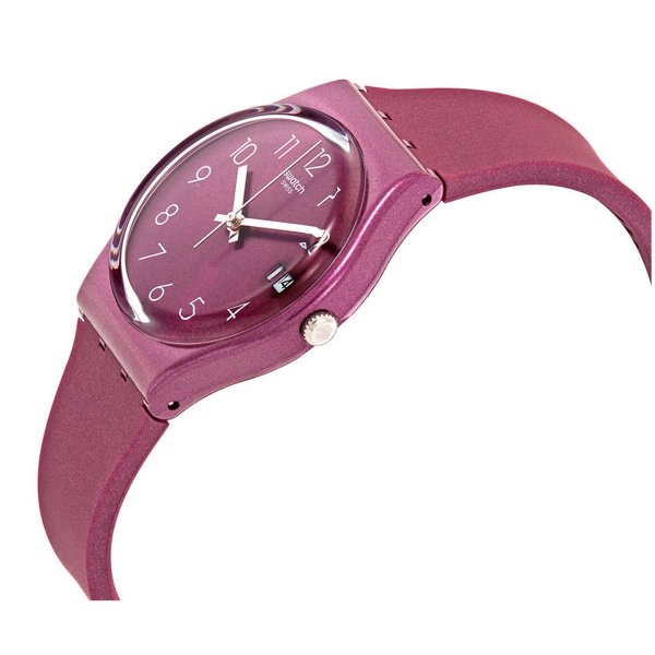 Swatch GR405 Redbaya Plastik Silikon Kadın Kol Saati