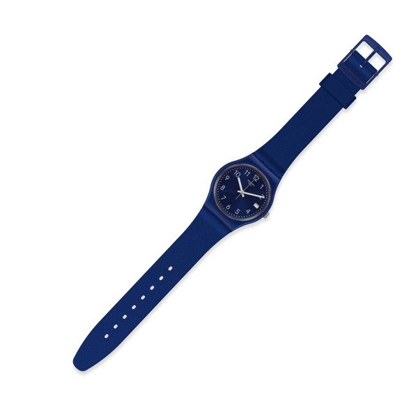 Swatch GN416 Lacivert Plastik Silikon Kadın Kol Saati