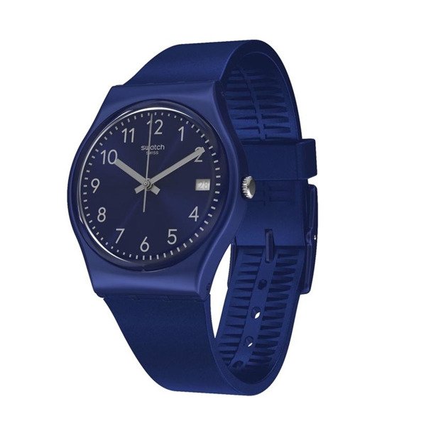 Swatch GN416 Lacivert Plastik Silikon Kadın Kol Saati