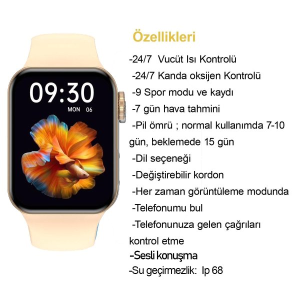 Ferrucci FC SMART2 IWO7.17 Ten Akıllı Kol Saati
