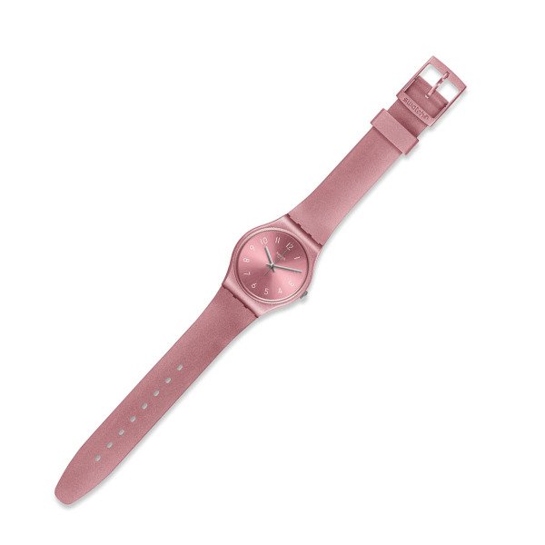 Swatch GP161 Pembe Plastik Silikon Kadın Kol Saati