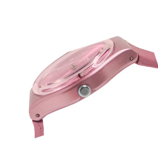 Swatch GP161 Pembe Plastik Silikon Kadın Kol Saati