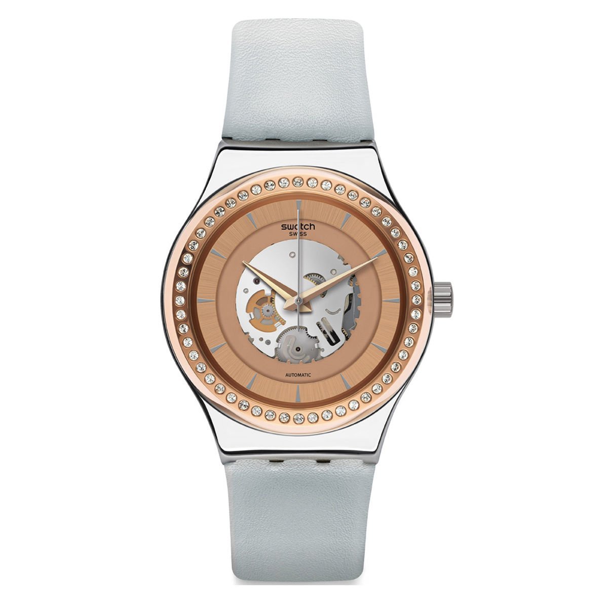 Swatch YIS415 Sistem 51 Irony Otomatik Taşlı Saat