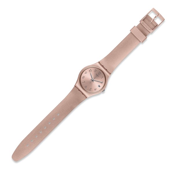Swatch GP403 Pinkbaya Plastik Silikon Kadın Kol Saati