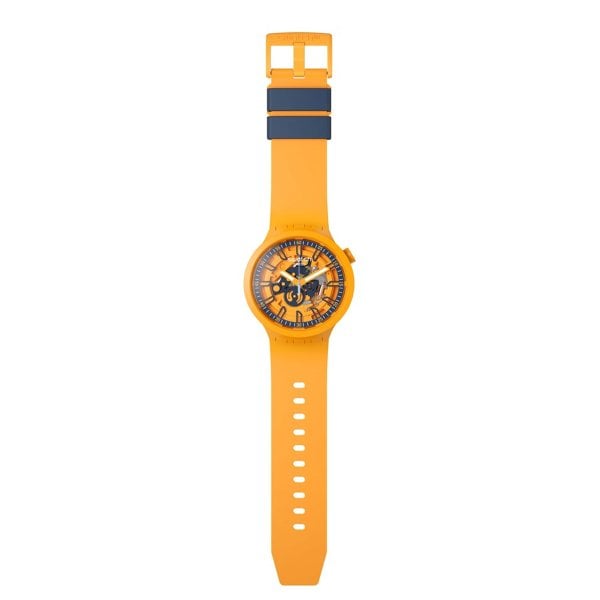 Swatch Big Bold Fresh Orange Unisex Kol Saati SB01O101