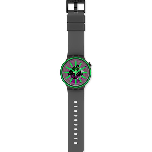 Swatch SO27B113 Big Bold Pink Taste Plastik Silikon Kol Saati