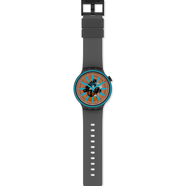 Swatch SO27B112 Big Bold Fire Taste Plastik Silikon Kol Saati