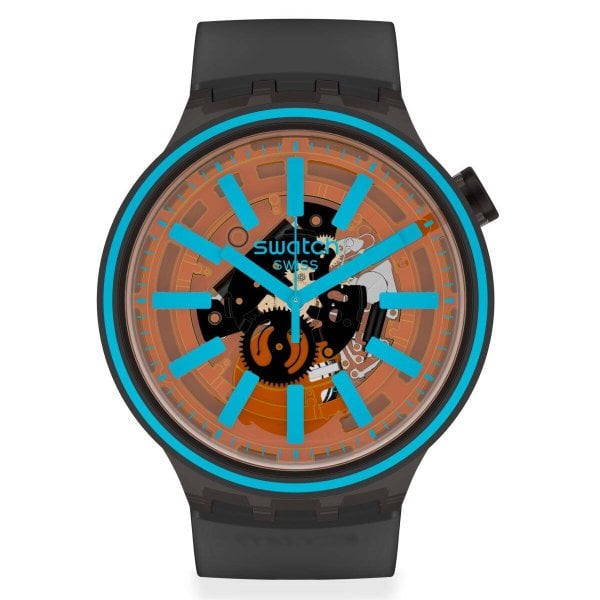 Swatch SO27B112 Big Bold Fire Taste Plastik Silikon Kol Saati