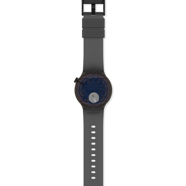 Swatch SO27B111 Big Bold Blue Taste Plastik Silikon Kol Saati
