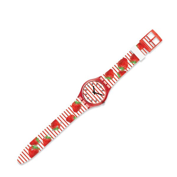 Swatch GR177 Plastik Silikon Kadın Kol Saati