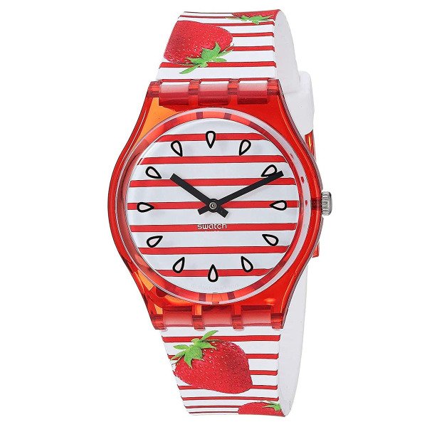Swatch GR177 Plastik Silikon Kadın Kol Saati
