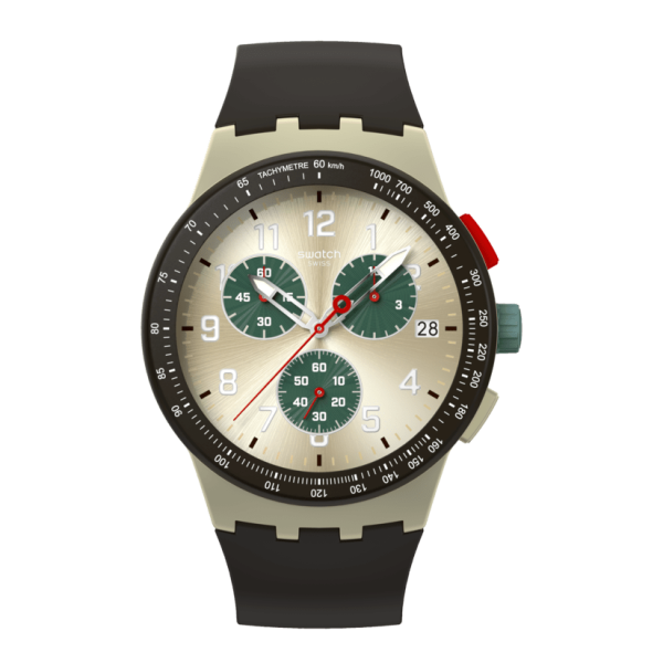 Swatch SUST402 Obsidian Ink Unisex Kol Saati