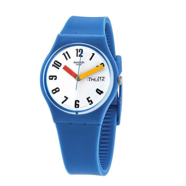 Swatch GS703 Mavi Plastik Slikon Kol Saati