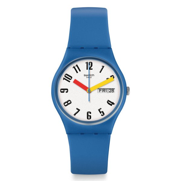 Swatch GS703 Mavi Plastik Slikon Kol Saati