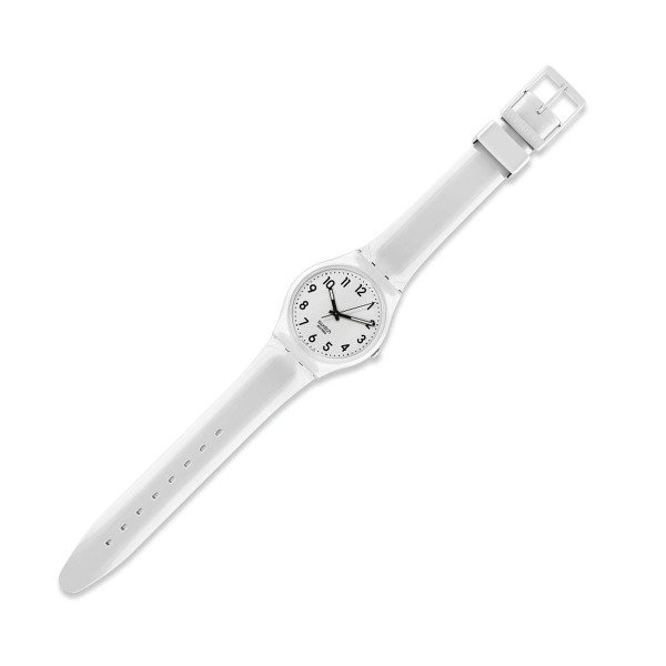 Swatch GW1510 Beyaz Plastik Silikon Kadın Kol Saati