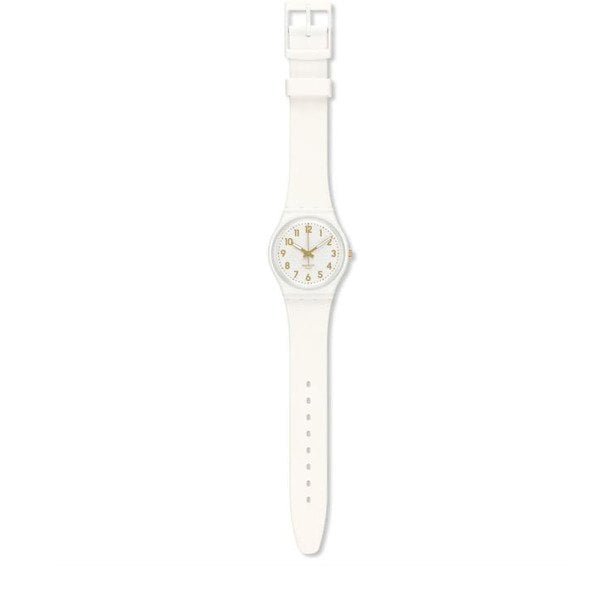 Swatch GW164 Beyaz Plastik Silikon Kadın Kol Saati
