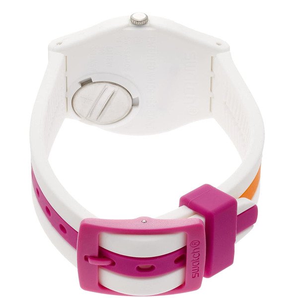 Swatch GW408 Renkli Plastik Silikon Kol Saati